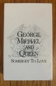 George Michael / Queen - Somebody To Love Cassette Single Near Mint - Picture 1 of 3