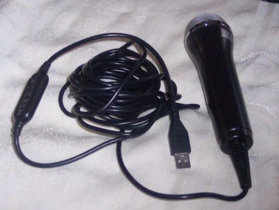 Rock Band Guitar Hero Micrófono USB PS2 PS3 XBOX 360 Wii (E-UR20) Foto 1 de 4