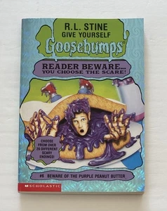 Gänsehaut #6 Vorsicht vor der lila Erdnussbutter von R. L. Stine (1996) - Bild 1 von 3