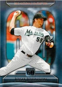 2011 Topps 60 #T60-24 Josh Johnson Marlins Series 1 - Picture 1 of 1