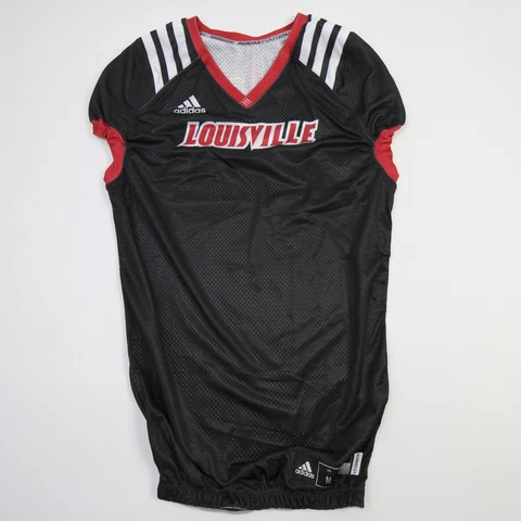 Louisville Cardinals adidas Practice Jersey - Football Men's Black/Red New Cover