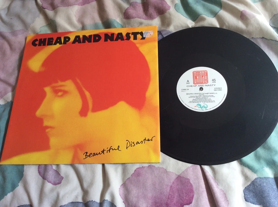 Cheap And Nasty Beautiful Disaster 12” Vinyl Louise Brooks Pic Cover Hanoi Rocks - Image 1 of 2