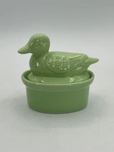 Bia Backformen bedeckt Ente Nesting grün Kochgeschirr 4 Unzen keine Schäden - Bild 1 von 7
