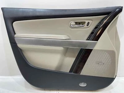 Compatível com 2010 2011 2012 MAZDA CX9 painel frontal LH acabamento da porta do motorista couro areia fabricante de equipamento original - Imagem 1 de 4