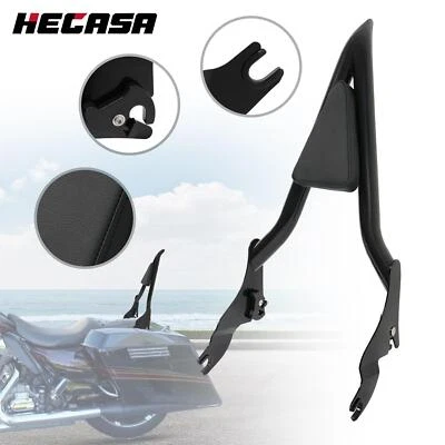 28" Backrest Sissy Bar For Harley Road Glide Street Touring Road King 2009-2025 - Image 1 of 4