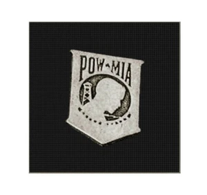 POW MIA VEST PIN * MADE IN THE USA * MOTORCYCLE BIKER JACKET PIN - Picture 1 of 3
