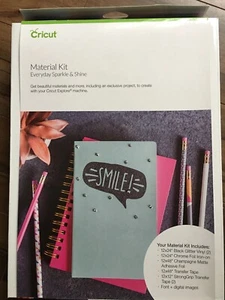 **NEW** Cricut Everyday Sparkle & Shine Material Kit Made In The USA - Picture 1 of 3