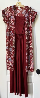 Vintage 70s Disco Leisure Floral Pants Suit JCPenney Women’s - Image 1 of 4