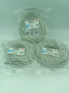 CABLE ETHERNET CATEGORIE 5E RJ45 LAN RESEAU - LONGUEUR 10 à 50 Mètres - ARCAS - Photo 1/21