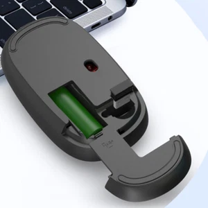1 Pcs NEW 2.4G Wireless Mute Mouse USB Optical Ergonomics Laptop Mouse GF - Picture 1 of 17