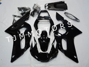 For YZF R6 1998-2002 Gloss Black ABS Injection Mold Bodywork Fairing Kit Plastic - Bild 1 von 4