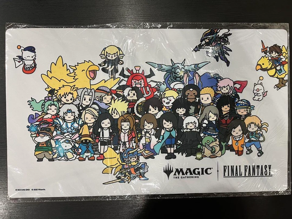 MTG Final Fantasy Chibi Character Playmat Japan Event Prize Limited New 2025 - Image 1 of 1