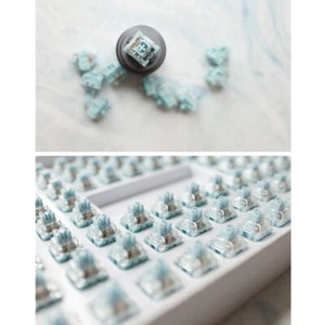 3 Pins TTC Bluish White Customized Switch for MX Series 5 Pcs Linear Switch - Afbeelding 1 van 8