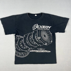 Camiseta sin asas Exedy Racing talla mediana negra envejecida años 2000 camiseta descolorida - Imagen 1 de 9