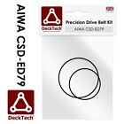 Decktech® Replacement Belts For Aiwa Cassette Recorder Csd-Ed79 Csded79 Csd Ed79