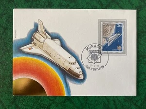 Monaco FDC Spazio 27.4.1983 -5397 - Foto 1 di 2