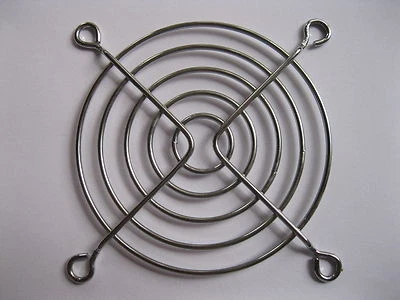 20 pcs DC Fan Grill Protector Finger Guard Silver Metal For 70x70mm 7cm Fan Use - Image 1 of 3