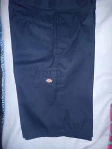 Dickies Men's Relaxed Fit Shorts Size 34 New Without Tag Navy Blue - Picture 1 of 1