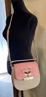 Kate Spade Make It Mine Spademals Mod Dog Pink Flap + Leather Purse Tusk New