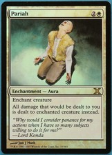 Pariah FOIL 10th Edition NM White Rare MAGIC MTG CARD (ID# 196083) ABUGames