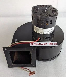 Breckwell - Convection Fan / Blower - M & F Terminal Connectors - VGC - BR-03 - Picture 1 of 10