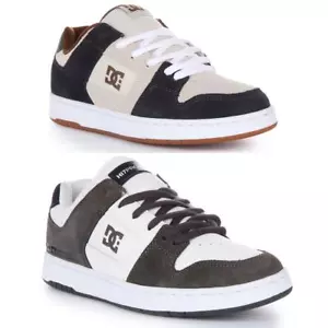 Dc Shoes Manteca 4 S Lace Up Suede Unisex Sneaker Grey Navy US 7 - 13 - Picture 1 of 13