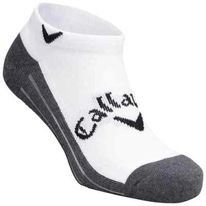 Callaway Tour Opti-Dri Low II Socks 3 Pairs White Mens L/XL US 10.5-13 - Picture 1 of 1