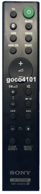 RMT-AH301U RMTAH301U GENUINE ORIGINAL SONY REMOTE CONTROL HTMT300 HTMT301 NEW - Image 1 of 2