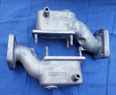 70-78 DATSUN 240z 260z Weber DGV cañón colector de admisión adaptadores triumph tr250 Foto 1 de 4