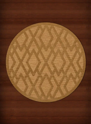 Yellow Diamond Lines Criss-Cross Bordered Transitional Area Rug Geometric DV1 - Image 1 of 2