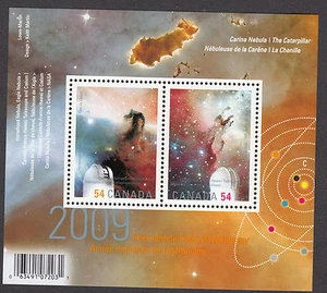 Canada- #2323 INTERNATIONAL YEAR OF ASTRONOMY Souvenir Sheet - MNH - Picture 1 of 1