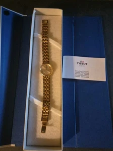 Tissot Women's  T953 Stainless Steel with Gold Plating Working - Picture 1 of 9