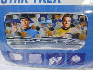 Rare Star Trek Original Series Tribble Spock Car Auto Sun Shade Windshield Mint - Foto 1 di 18