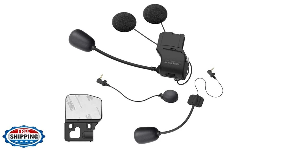 Kit de abrazadera de casco universal Sena con altavoces HD para 20S EVO, 30K, 50S Foto 1 de 3
