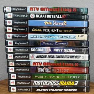 PS2 Playstation 2 - Pick Your Game(s) Bundle & SAVE + FREE SHIPPING! You PICK - Picture 1 of 49