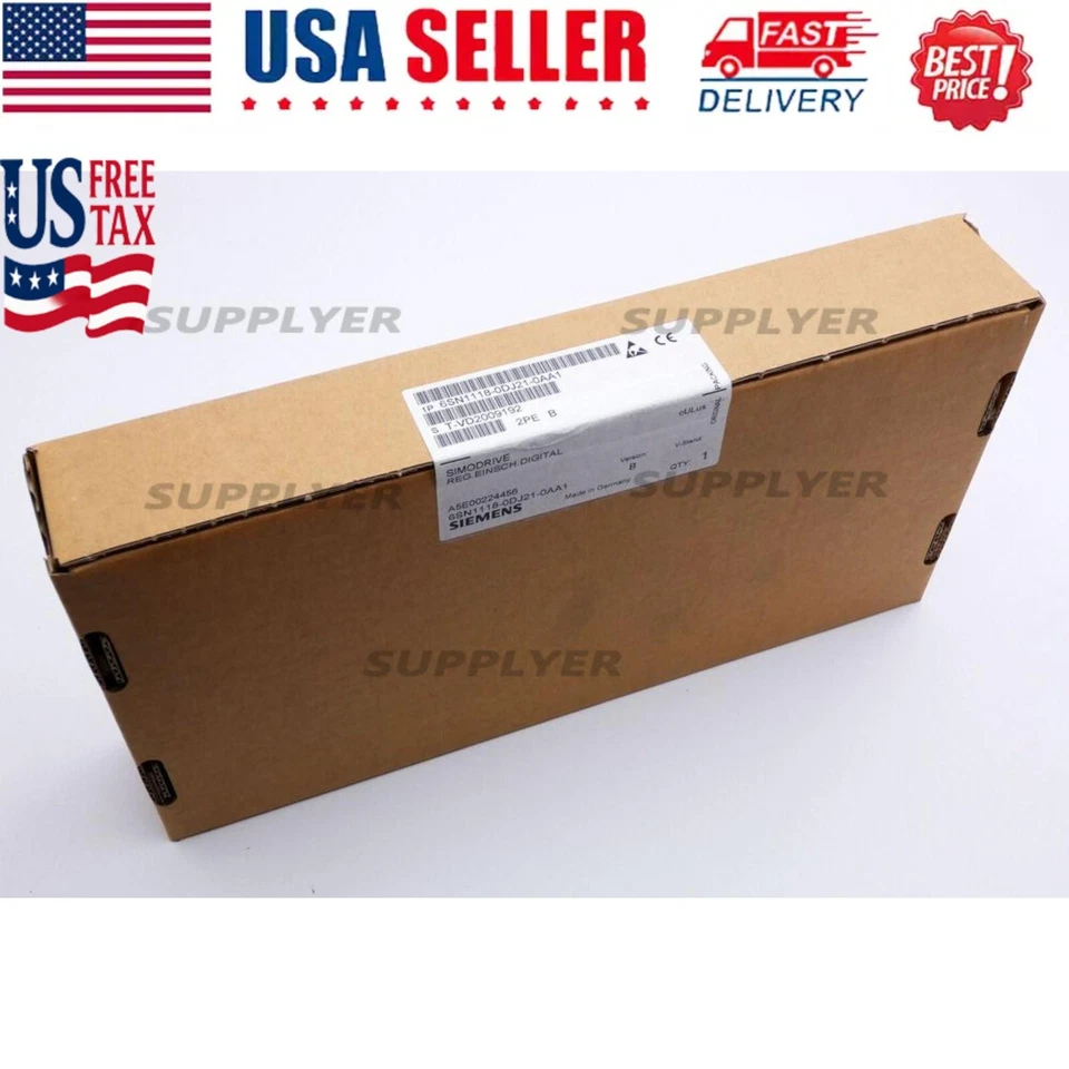 Siemens Simodrive 6SN1118-0DJ21-0AA1 6SN1 118-0DJ21-0AA1 1pc new - Image 1 of 4