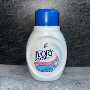 Original Formula Ivory Snow Ultra Sanfte Pflege Flüssigwaschmittel 25 Unzen 16 Ladungen - Bild 1 von 1