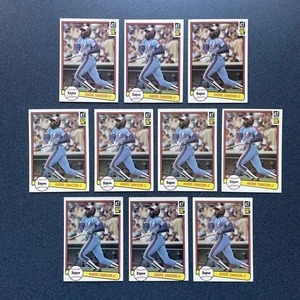 Lote de diez (10) cuentas de 1982 Donruss #88 Andre Dawson - Exposiciones - Imagen 1 de 2