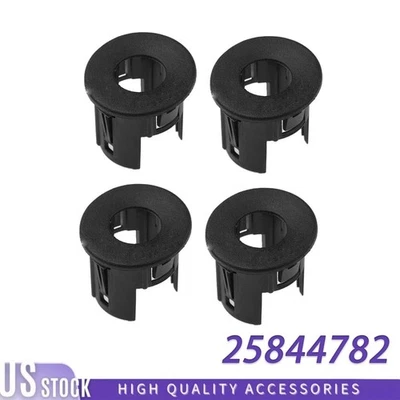 4PCS For 2007-2014 Chevrolet GMC 25844782 Bumper Parking Assist Sensor Housing Foto 1 de 4