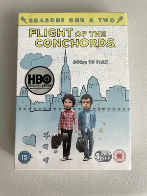 Flight Of The Conchords DVD Box Set Complete Seasons 1 & 2 HBO Comedy Sitcom - Image 1 of 2