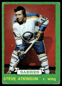 1973-74 O-Pee-Chee VTG OPC Hockey Steve Atkinson Buffalo Sabres #245 - Bild 1 von 2