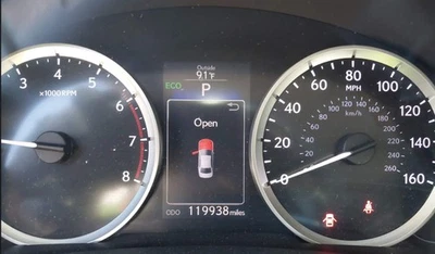 IS 200t 2016 equipo original velocímetro calibre clúster 119 k millas Lexus Foto 1 de 4