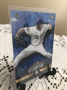 2020 Topps X Ben Baller Dodgers World Series Champions Alex Wood #14
