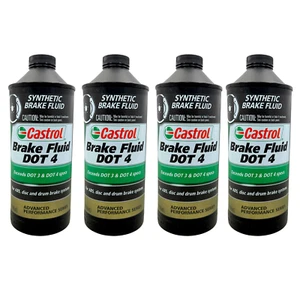 Castrol 12614 Dot 4 Synthetic Brake Fluid, 1 Quart (946ml) - Picture 1 of 7