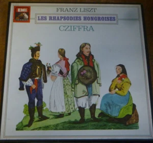 GYORGY CZIFFRA / LISZT Hungarian rhapsodies / EMI - Picture 1 of 1