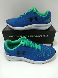 Kid's Under Armour PURSUIT 2 GS 3022860-400 Blue-Green Running Shoes Size 6y... - Picture 1 of 8