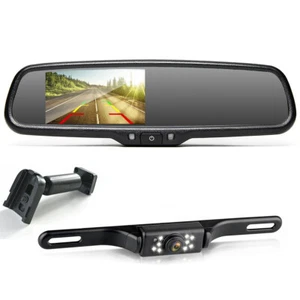 4.3" Car Rear View Mirror Monitor No1 Mount Backup Reversing Camera For Colorado - Picture 1 of 12
