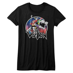 Voltron Cartoon Circle Robot Sketch Women's Fitted T Shirt  - Picture 1 of 5