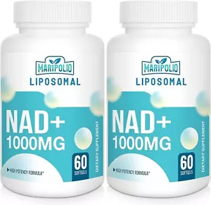 Liposomal NAD+ Supplement 1000 mg | Highest NAD Pontecy | Max Absorption | Pure - Picture 1 of 6