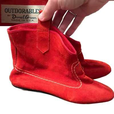 Botines Daniel años 80 verde gamuza oxidada punta puntiaguda / para mujer 7 *  Foto 1 de 4